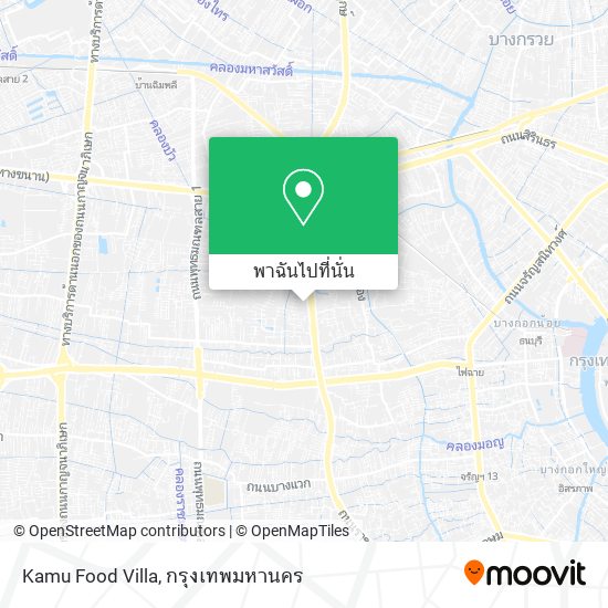 Kamu Food Villa แผนที่