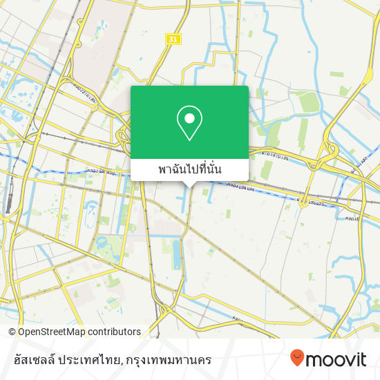 ฮัสเซลล์ ประเทศไทย แผนที่