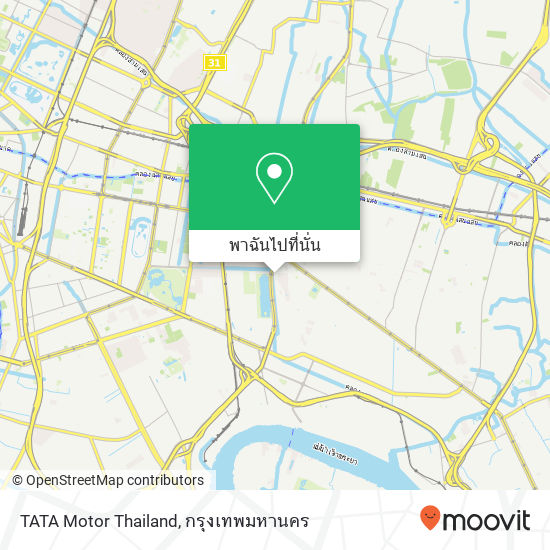 TATA Motor Thailand แผนที่