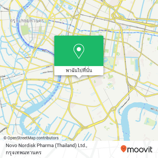Novo Nordisk Pharma (Thailand) Ltd. แผนที่