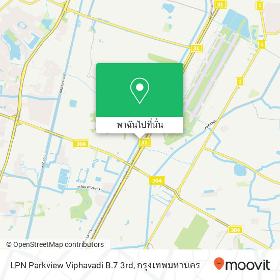 LPN Parkview Viphavadi B.7 3rd แผนที่