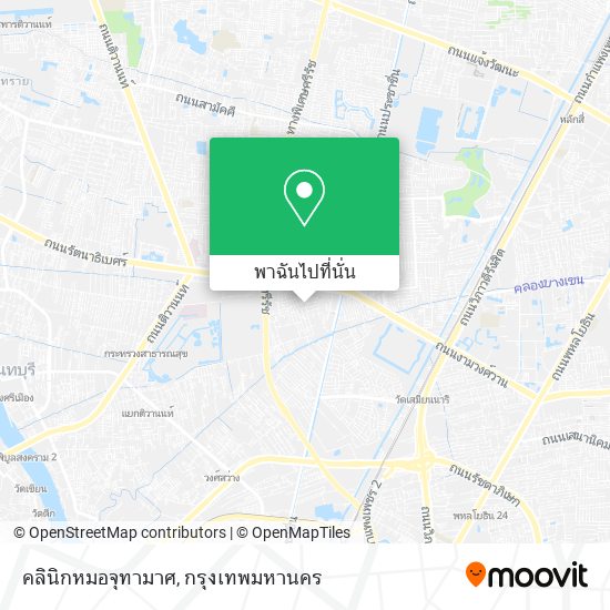 คลินิกหมอจุทามาศ แผนที่