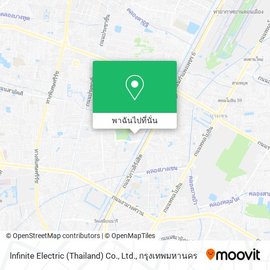 lnfinite Electric (Thailand) Co., Ltd. แผนที่