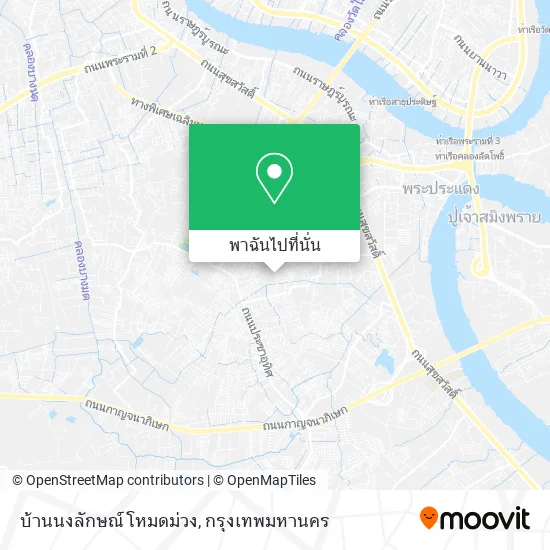 บ้านนงลักษณ์ โหมดม่วง แผนที่