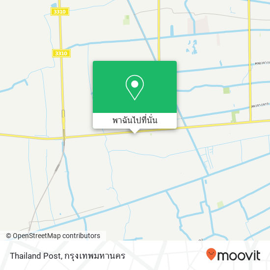 Thailand Post แผนที่