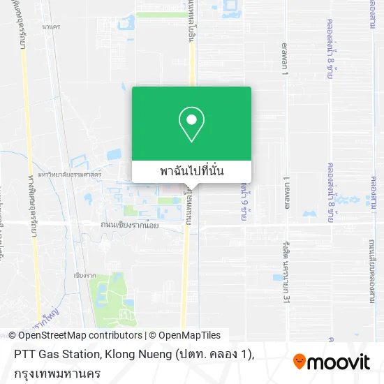 PTT Gas Station, Klong Nueng (ปตท. คลอง 1) แผนที่
