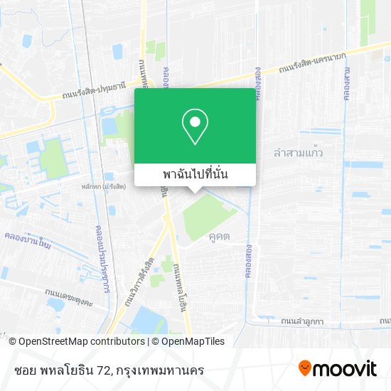 ซอย พหลโยธิน 72 แผนที่