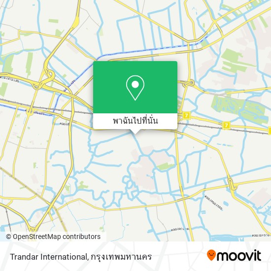 Trandar International แผนที่