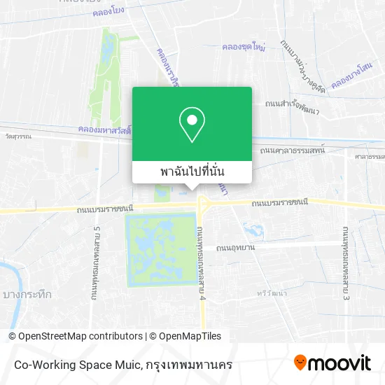 Co-Working Space  Muic แผนที่