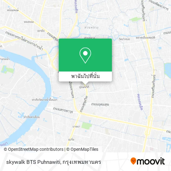 skywalk BTS Puhnawiti แผนที่