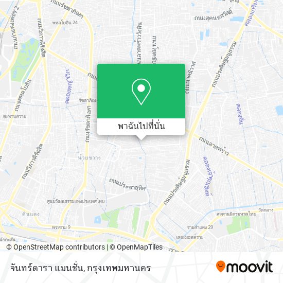 จันทร์ดารา แมนชั่น แผนที่