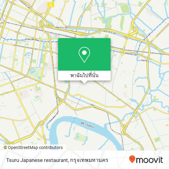 Tsuru Japanese restaurant แผนที่