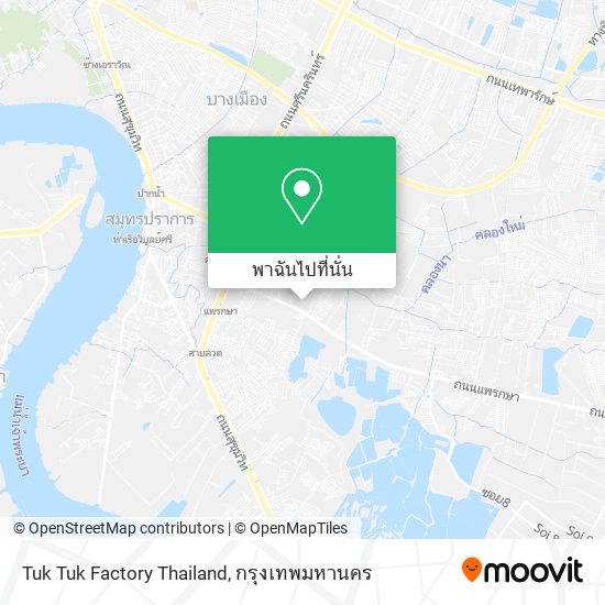 Tuk Tuk Factory Thailand แผนที่