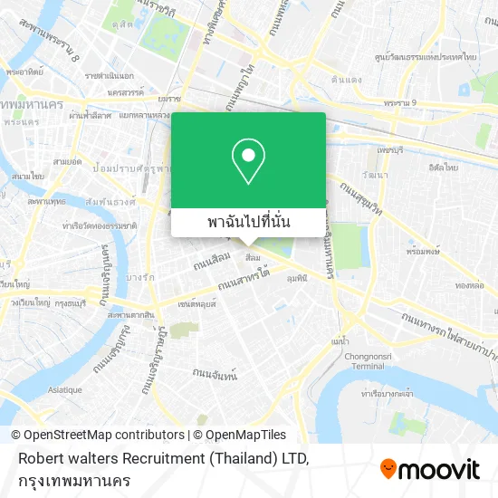 Robert walters Recruitment (Thailand) LTD แผนที่