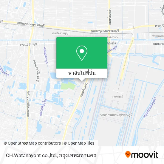 CH.Watanayont co.,ltd. แผนที่