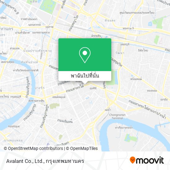 Avalant Co., Ltd. แผนที่