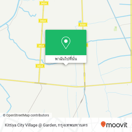 Kittiya City Village @ Garden แผนที่