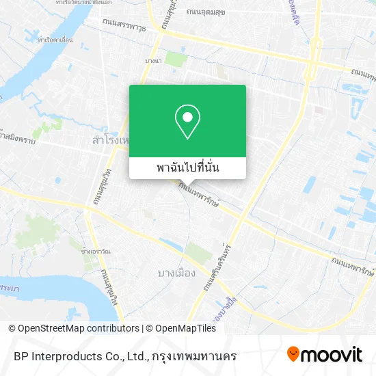 BP Interproducts Co., Ltd. แผนที่