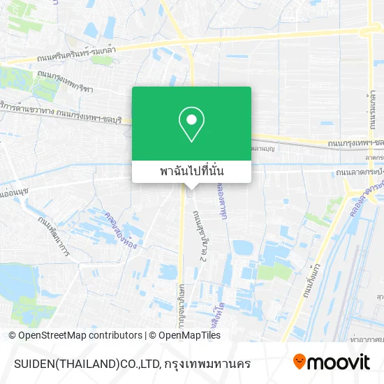 SUIDEN(THAILAND)CO.,LTD แผนที่
