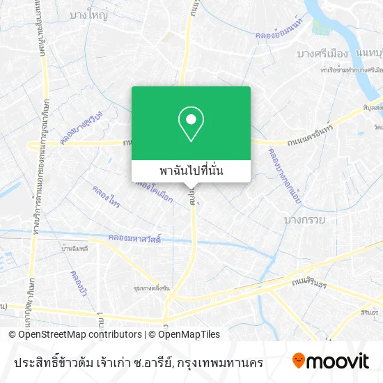 ประสิทธิ์ข้าวต้ม เจ้าเก่า ซ.อารีย์ แผนที่