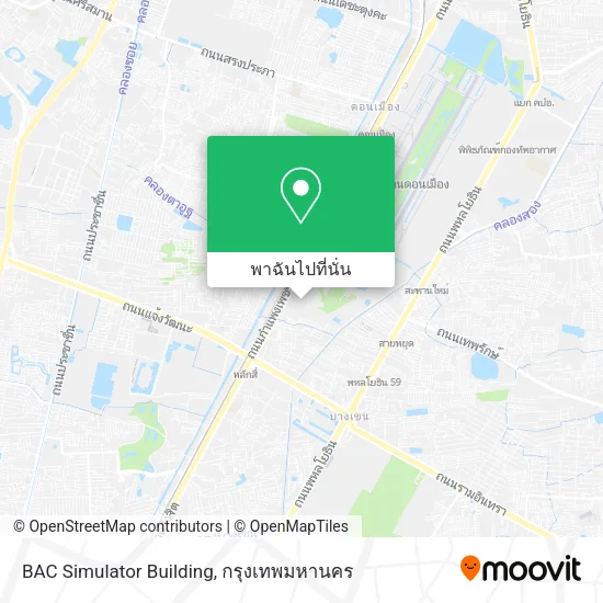 BAC Simulator Building แผนที่