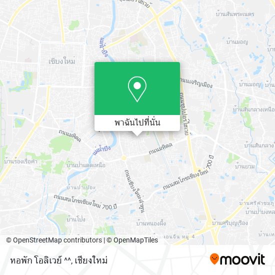 หอพัก โอลิเวย์ ^^ แผนที่