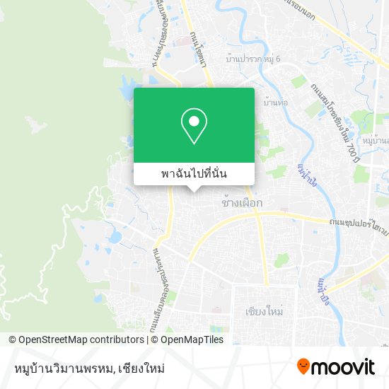 หมูบ้านวิมานพรหม แผนที่