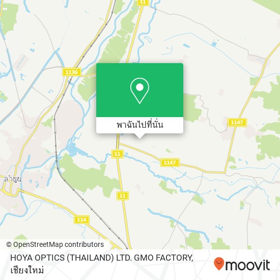 HOYA OPTICS (THAILAND) LTD. GMO FACTORY แผนที่