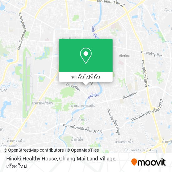 Hinoki Healthy House, Chiang Mai Land Village แผนที่