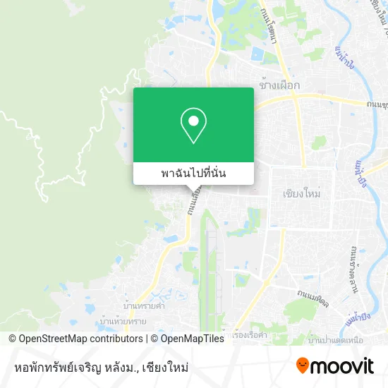 หอพักทรัพย์เจริญ หลังม. แผนที่