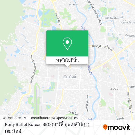Party Buffet Korean BBQ (ปาร์ตี้ บุฟเฟ่ต์ โต้รุ่ง) แผนที่