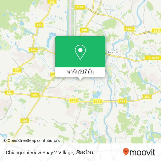 Chiangmai View Suay 2 Village แผนที่