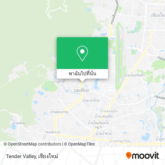 Tender Valley แผนที่