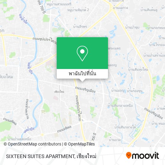 SIXTEEN SUITES APARTMENT แผนที่