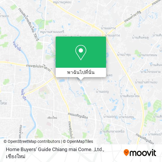 Home Buyers' Guide Chiang mai Come. ,Ltd. แผนที่