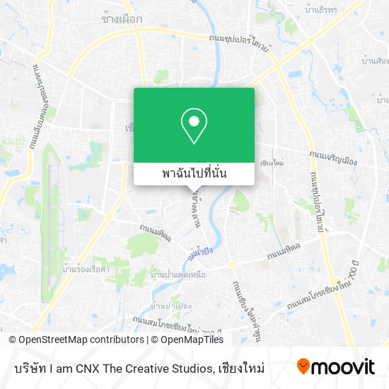 บริษัท I am CNX The Creative Studios แผนที่