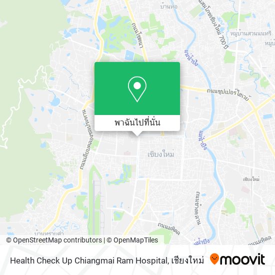 Health Check Up Chiangmai Ram Hospital แผนที่