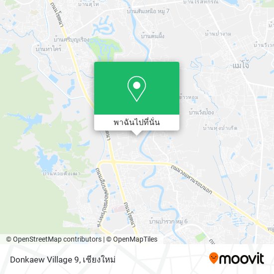 Donkaew Village 9 แผนที่