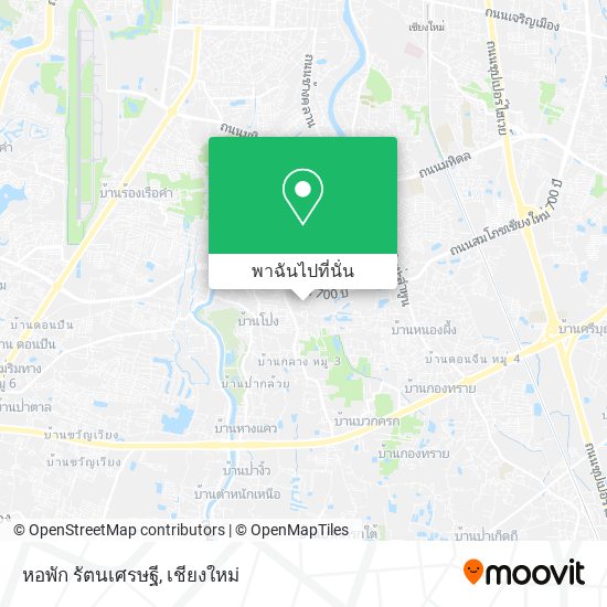 หอพัก รัตนเศรษฐี แผนที่