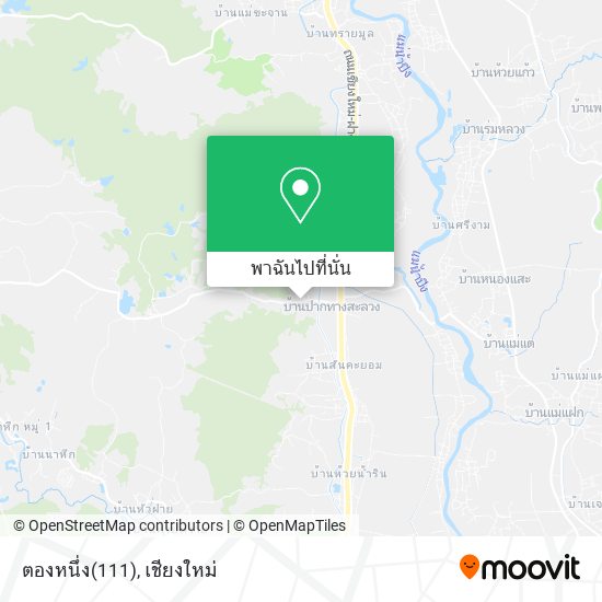 ตองหนึ่ง(111) แผนที่