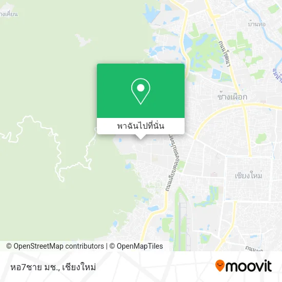 หอ7ชาย มช. แผนที่