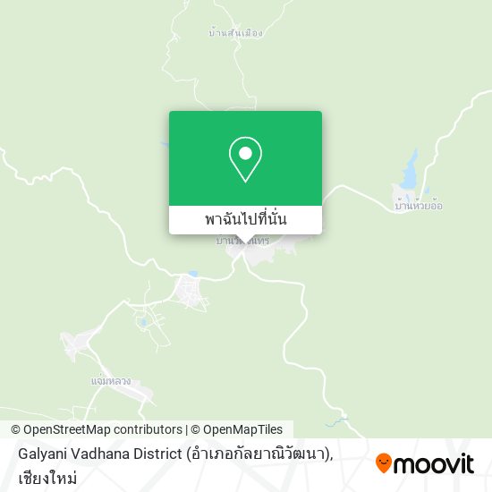 Galyani Vadhana District (อำเภอกัลยาณิวัฒนา) แผนที่