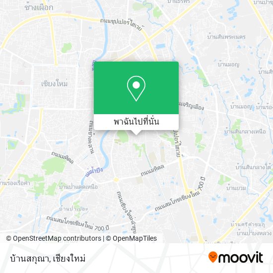 บ้านสกุณา แผนที่