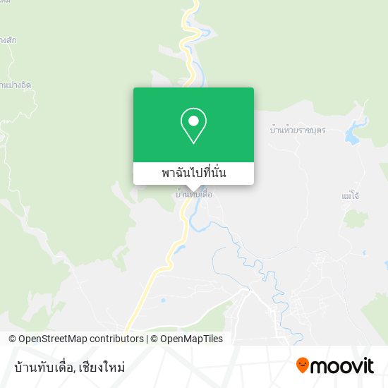 บ้านทับเดื่อ แผนที่