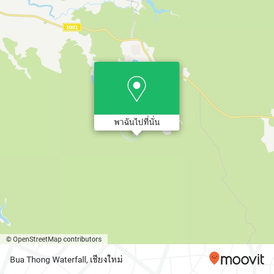 Bua Thong Waterfall แผนที่