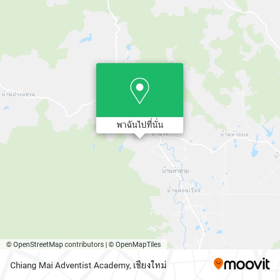 Chiang Mai Adventist Academy แผนที่