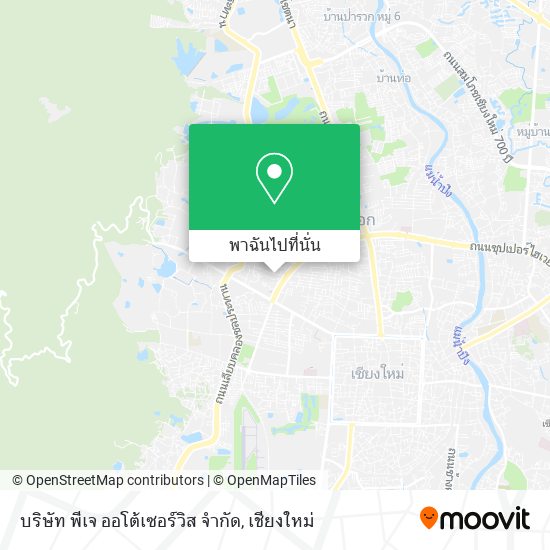 บริษัท พีเจ ออโต้เซอร์วิส จำกัด แผนที่