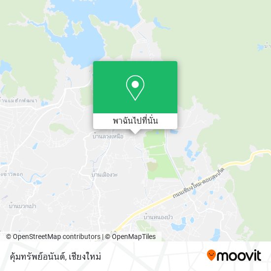 คุ้มทรัพย์อนันต์ แผนที่