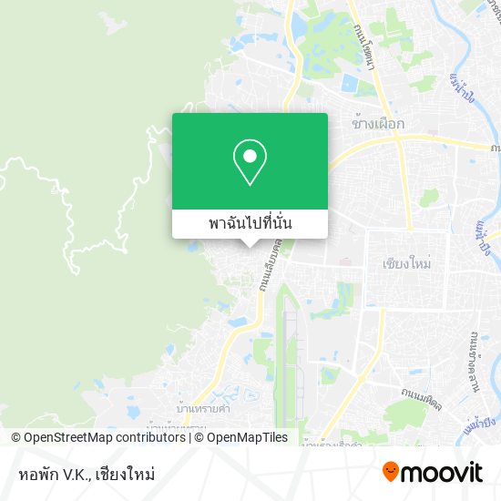 หอพัก V.K. แผนที่