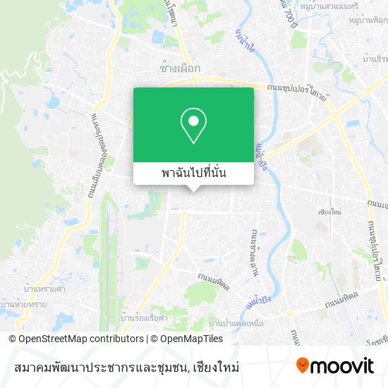 สมาคมพัฒนาประชากรและชุมชน แผนที่